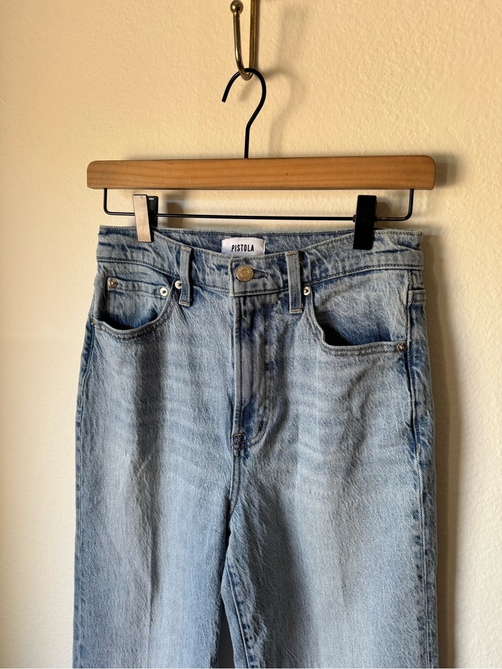 Pistola | High Rise Cassie Straight Jeans - Picture 3 of 7
